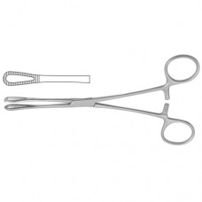 Rampley Sponge Holding Forcep Straight Stainless Steel, 24.5 cm - 9 3/4"